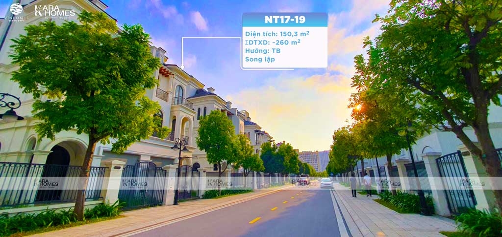 Bán biệt thự Ngọc Trai Vinhomes Ocean Park - Song lập NT17-19