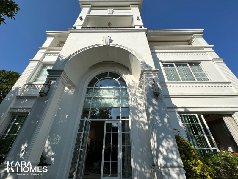 Bán biệt thự Đơn Lập Hoa Sữa 6, Vinhomes Riverside hoàn thiện nội thất nhập khẩu