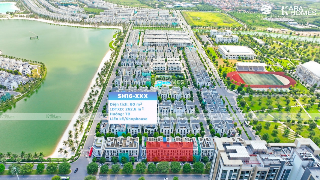 Bán liền kề Vinhomes Ocean Park 1 - Shophouse KD 24/7 SH16-XXX