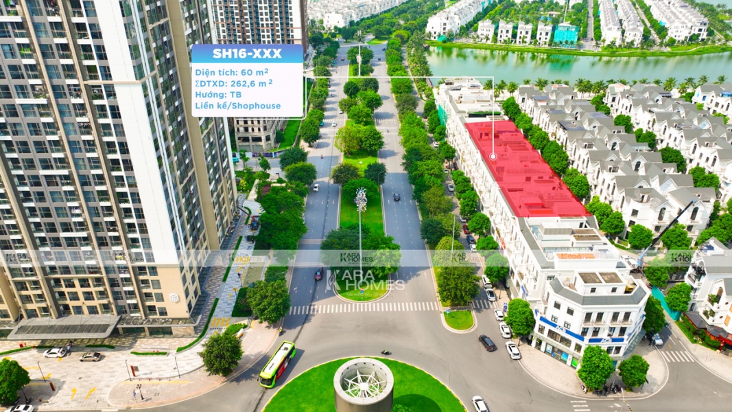 Bán liền kề Vinhomes Ocean Park 1 - Shophouse KD 24/7 SH16-XXX