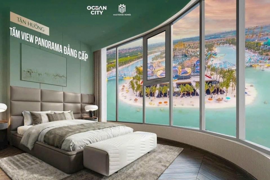 Bán căn hộ Studio Z2-CH.06 toà Feliz Lumière SpringBay, tầng trung, view toàn cảnh Vinwonder Wave Park