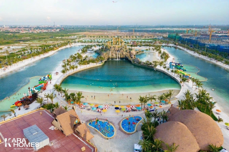 Bán căn hộ Studio Z2-CH.06 toà Feliz Lumière SpringBay, tầng trung, view toàn cảnh Vinwonder Wave Park