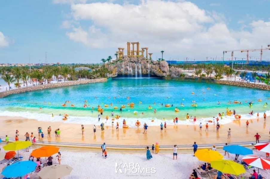 Bán căn hộ Studio Z2-CH.06 toà Feliz Lumière SpringBay, tầng trung, view toàn cảnh Vinwonder Wave Park