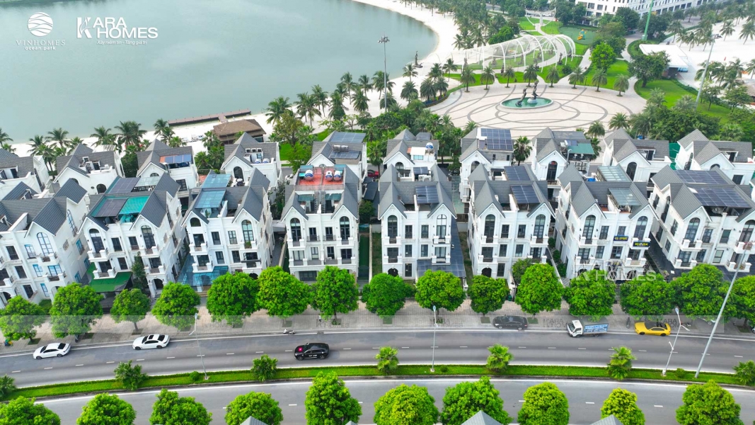 Biệt thự song lập Vinhomes Ocean Park 1 PK Hải Âu - HA01-1xx - Mặt đường lớn - Giá đầu tư