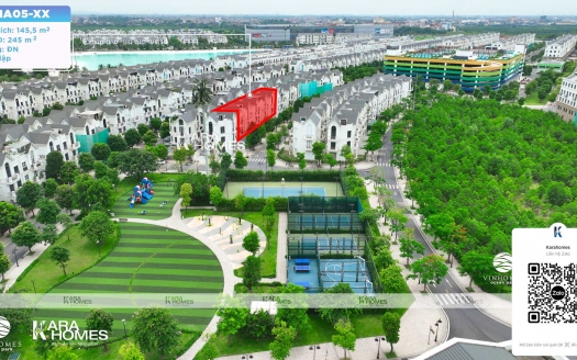 Bán biệt thự song lập đông nam Hải Âu đã hoàn thiện đẹp, gần công viên Vinhomes Ocean Park Gia Lâm