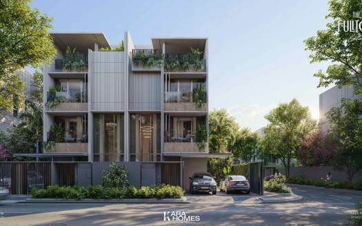 Biệt Thự Tứ Lập EV8 The Fullton Capitaland – View Công Viên Trung Tâm Đắt Giá – Sống Xanh Chuẩn Singapore