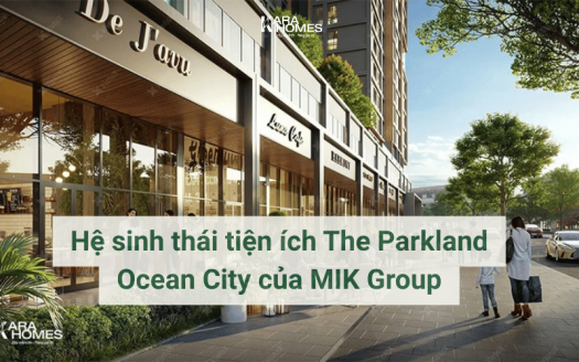 Hệ sinh thái tiện ích The Parkland Ocean City của MIK Group