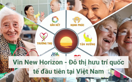 Vin New Horizon - Đô thị hưu trí quốc tế đầu tiên tại Việt Nam