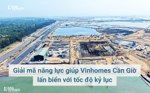 Giải mã năng lực giúp Vinhomes Cần Giờ lấn biển với tốc độ kỷ lục