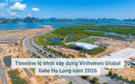 Timeline lộ trình xây dựng Vinhomes Global Gate Hạ Long năm 2026