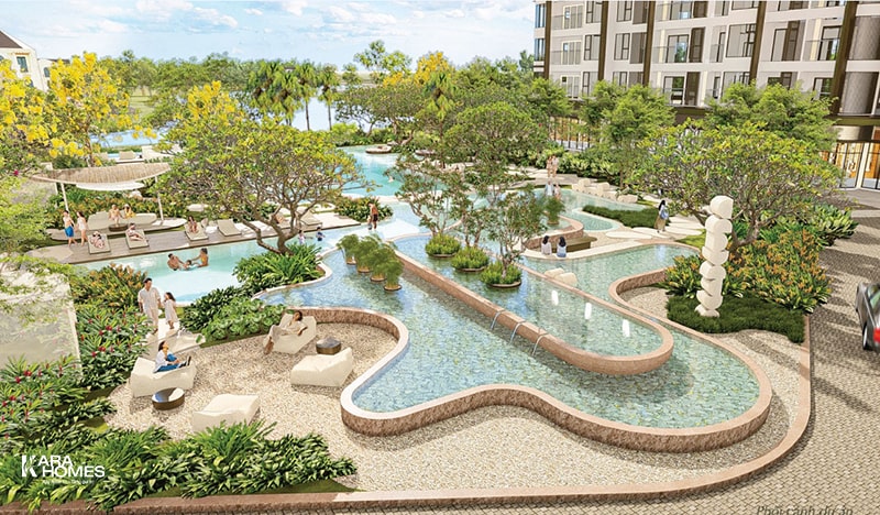 Phân khu Palma Lumiere Orient Pearl mang đến hệ thống tiện ích nội khu phong phú