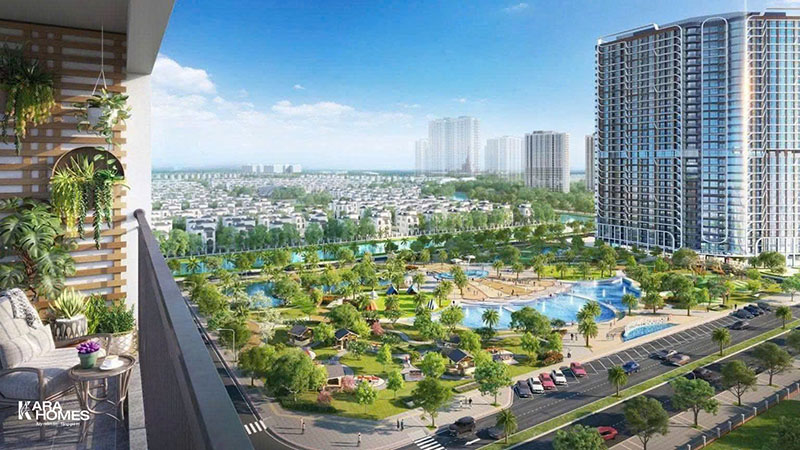 Lumière Bayfront được thiết kế theo hình chữ V với tầm nhìn panorama