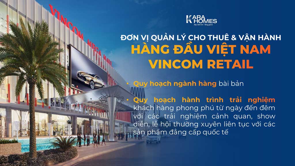 Vincom retail đơn vị nào quản lý cho thuê và vận hành hàng đầu Việt Nam