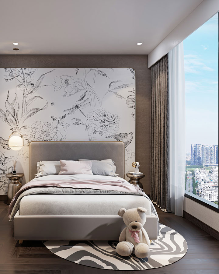 Thiết kế kid room Lumiere Orient Pearl