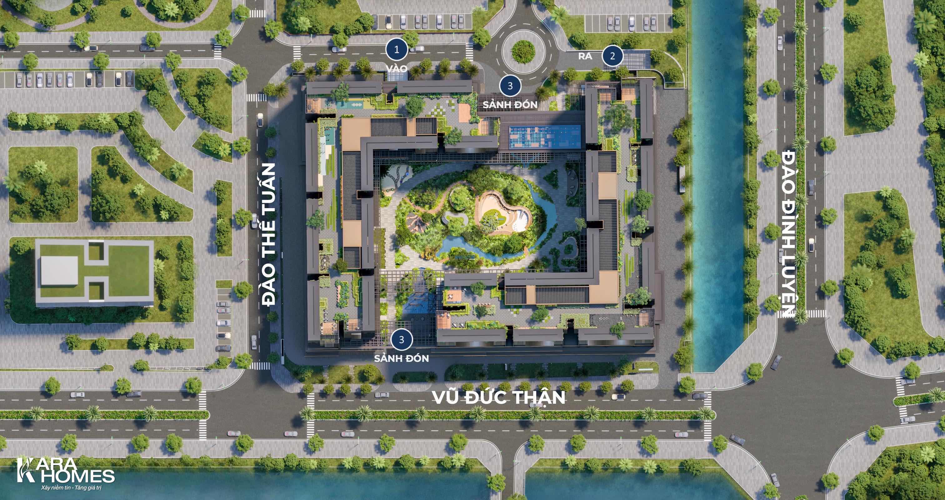 Tổng mặt bằng Long Biên Central - Long Biên Central